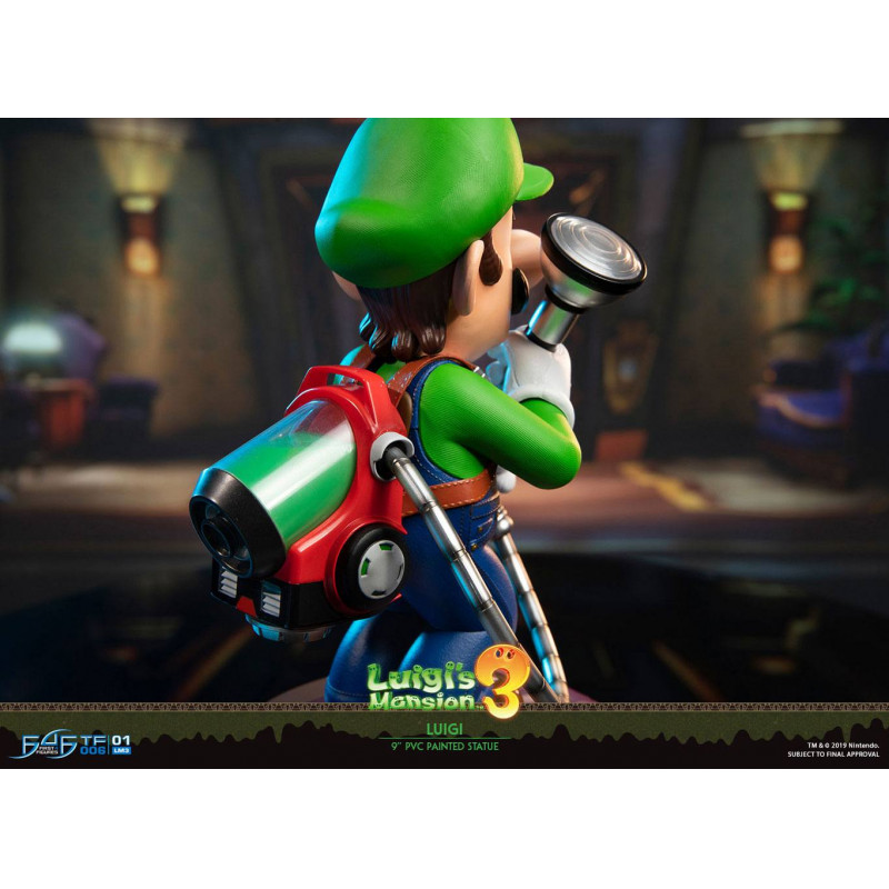 NINTENDO - Luigi's Mansion 3 - Luigi Standard Edition - Figurine 23cm