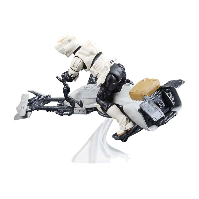 Star Wars: The Mandalorian Vintage Collection véhicule avec figurines Speeder Bike with Scout Trooper & Grogu