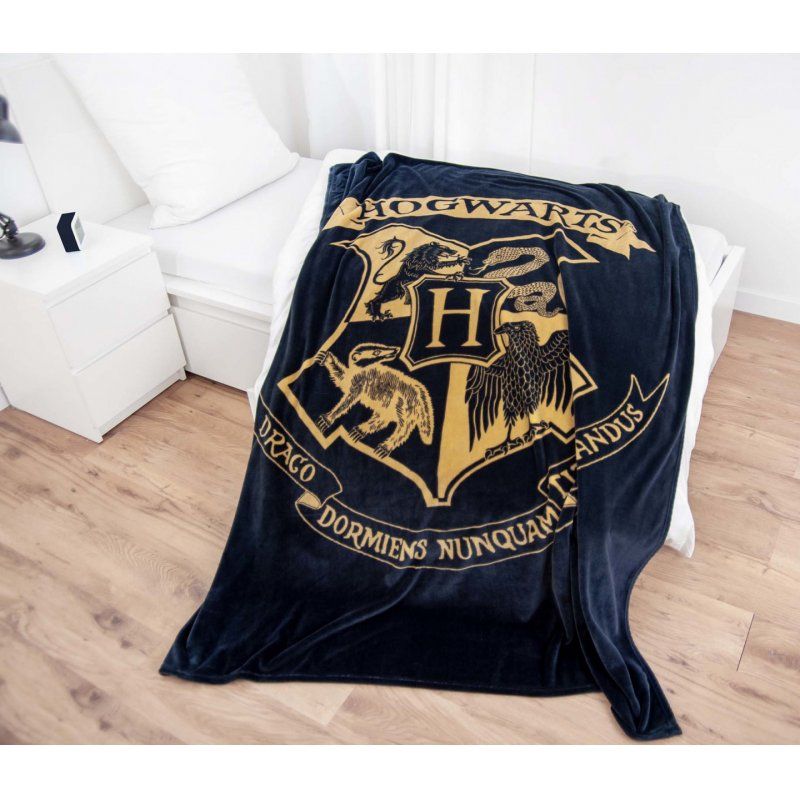 Harry Potter couverture polaire Hogwarts 150 x 200 cm