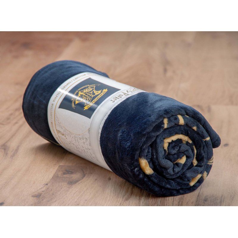 HERDING Harry Potter throw blanket 150 x 200 cm Polyester Black, Gold