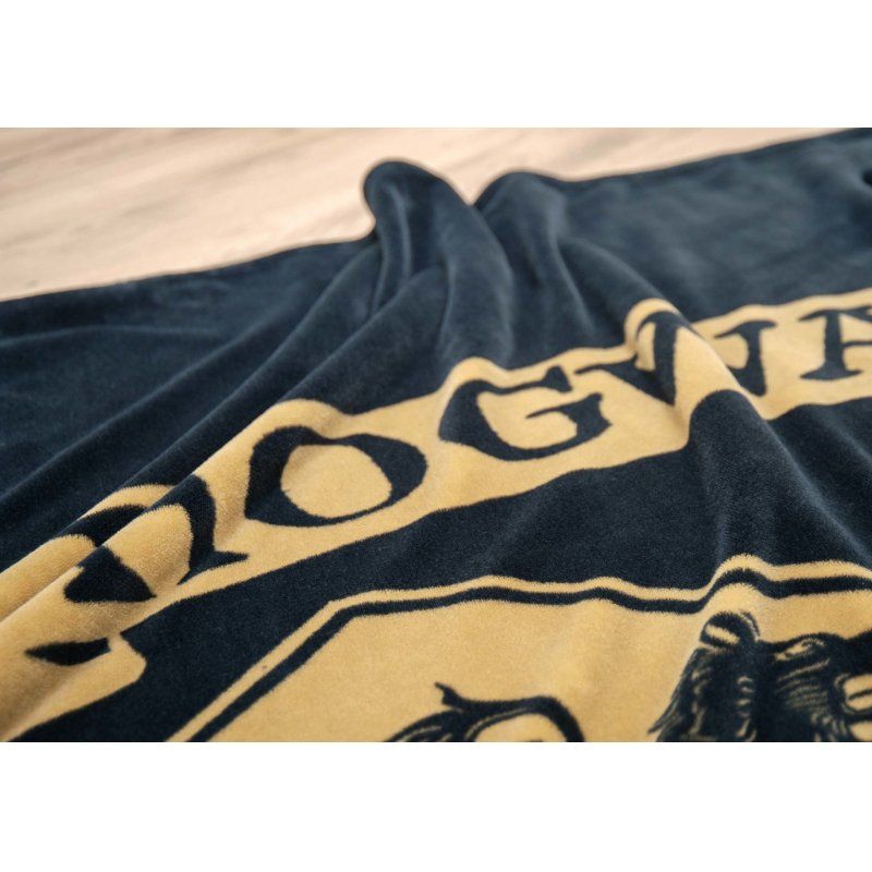HERDING Harry Potter throw blanket 150 x 200 cm Polyester Black, Gold