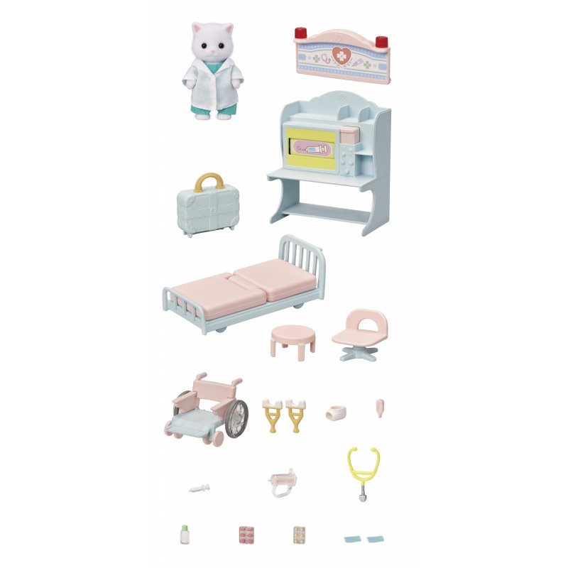 Sylvanian Families Le coffret docteur du village