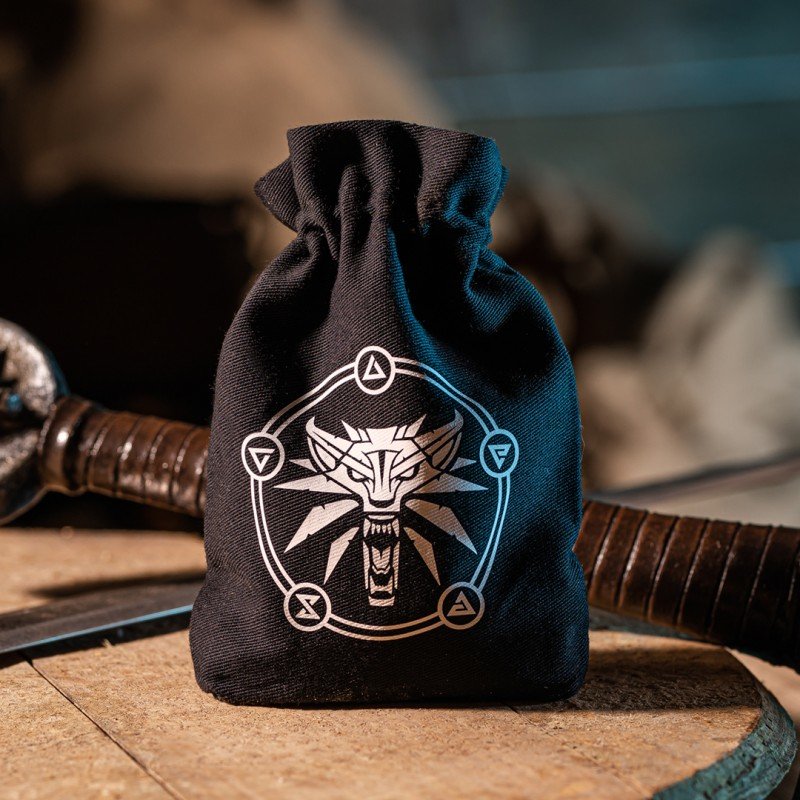 The Witcher Sac à dés Geralt School of the Wolf