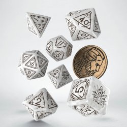 Q-workshop The Witcher Dice Set. Geralt - The White Wolf