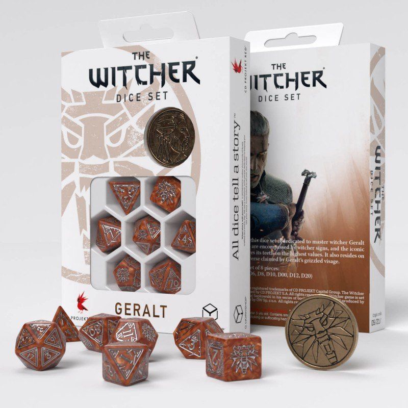 The Witcher pack dés Geralt The Monster Slayer (7)
