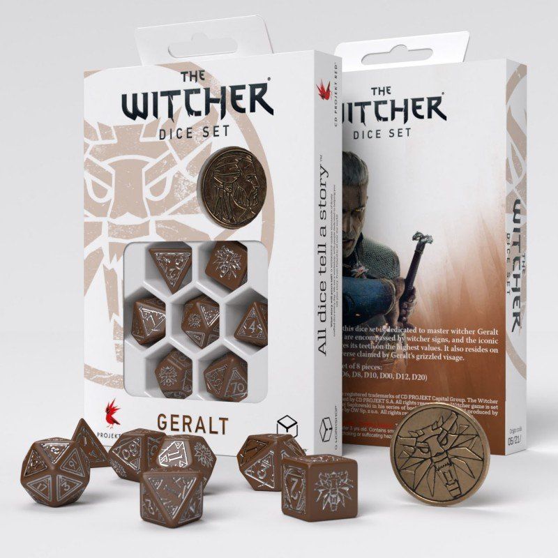 Q-workshop The Witcher Dice Set. Geralt - Roach's Companion