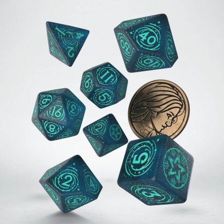 Q-workshop The Witcher Dice Set. Yennefer - Sorceress Supreme