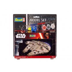 Star Wars maquette 1/241 Model Set Millennium Falcon 10 cm