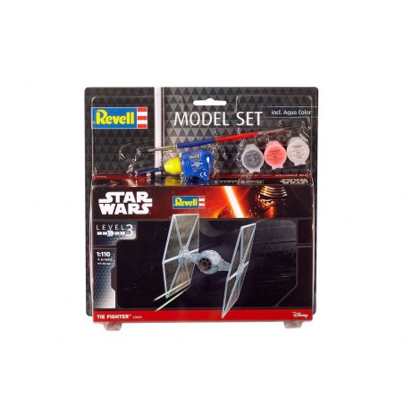 Revell Model Set TIE Fighter Spaceplane model Assembly kit 1:110