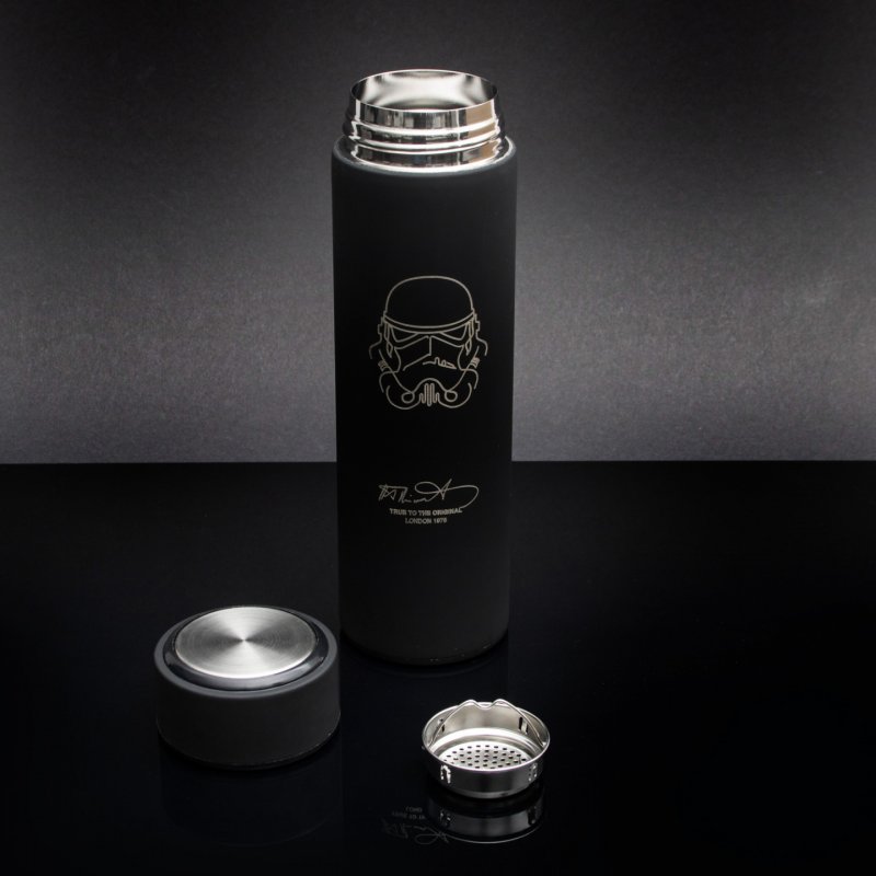 Thumbs Up 1002266 thermos Noir, Gris, Argent