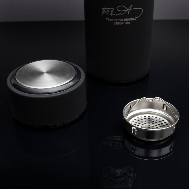 Thumbs Up 1002266 thermos Noir, Gris, Argent