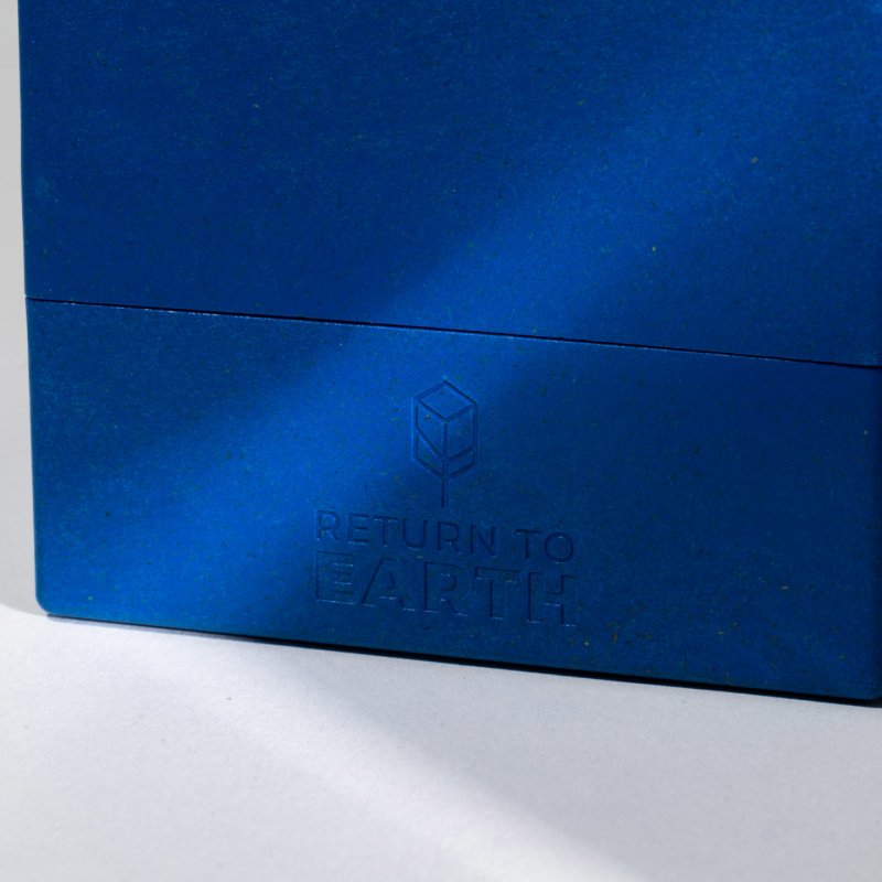 Ultimate Guard Return To Earth Boulder Deck Case 100+ taille standard Bleu