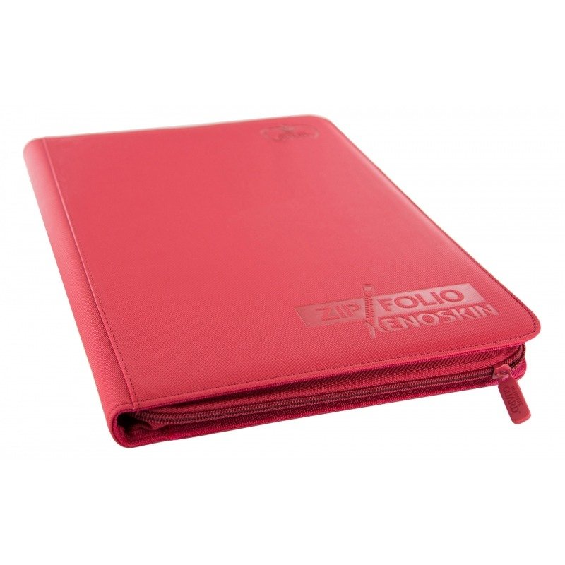 Ultimate Guard Zipfolio 360 - 18-Pocket XenoSkin Rouge