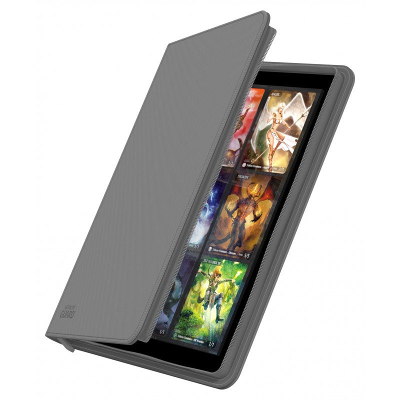 Ultimate Guard Zipfolio 360 - 18-Pocket XenoSkin Gris