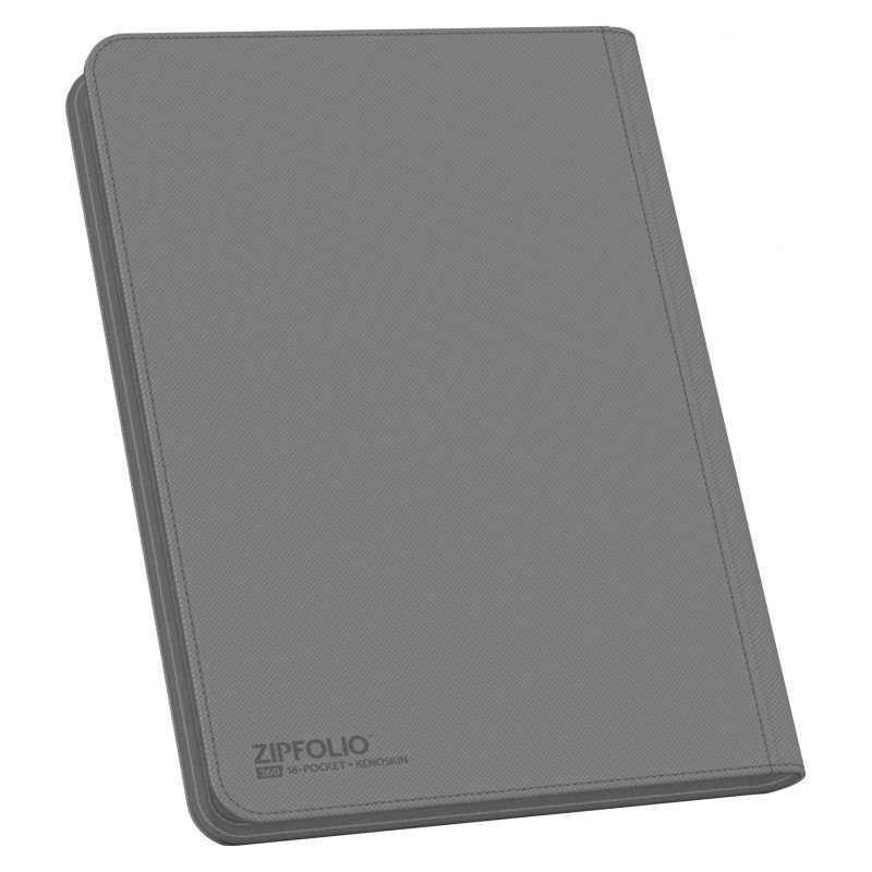 Ultimate Guard Zipfolio 360 - 18-Pocket XenoSkin Gris