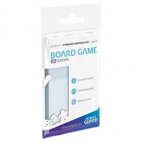 ULTIMATE GUARD Board Game Sleeves Standard European Board Game Card sleeve