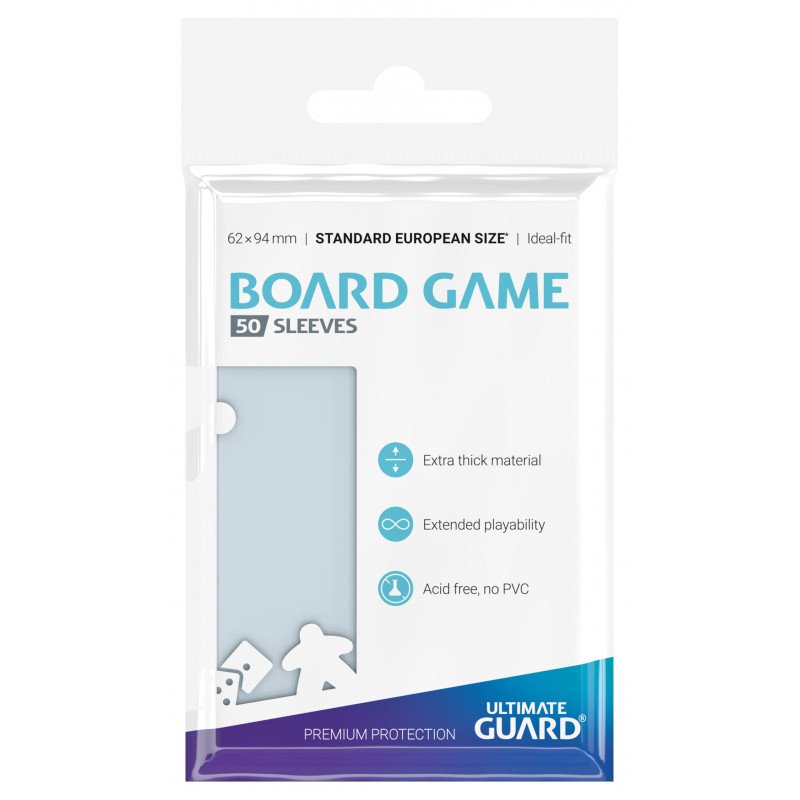 ULTIMATE GUARD Board Game Sleeves Standard European Board Game Card sleeve