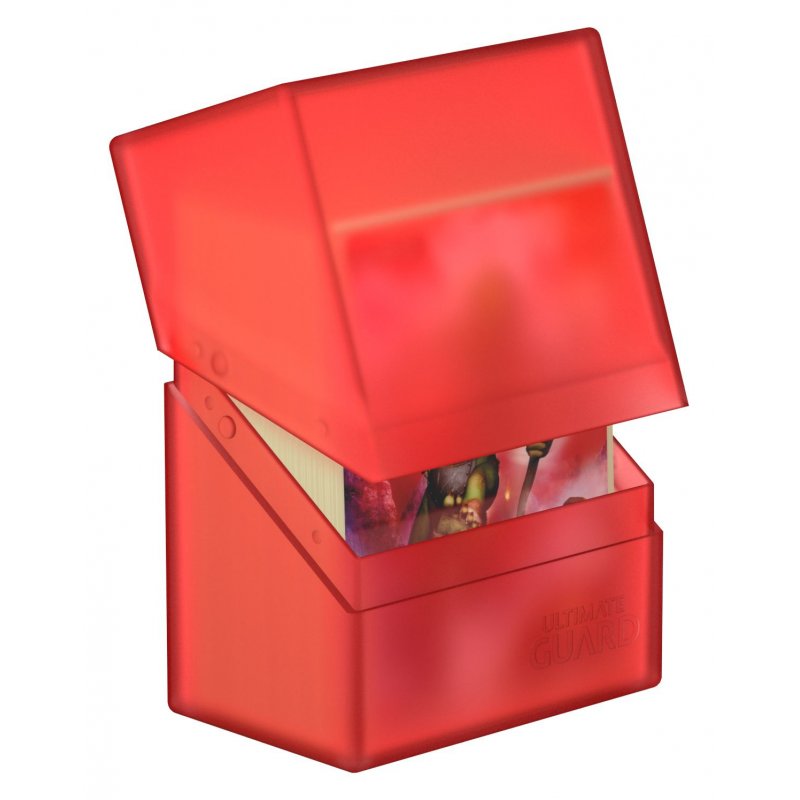 Ultimate Guard Boulder Deck Case 60+ taille standard Ruby