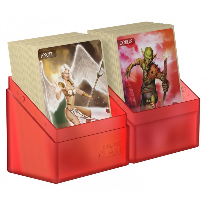 Ultimate Guard Boulder Deck Case 60+ taille standard Ruby