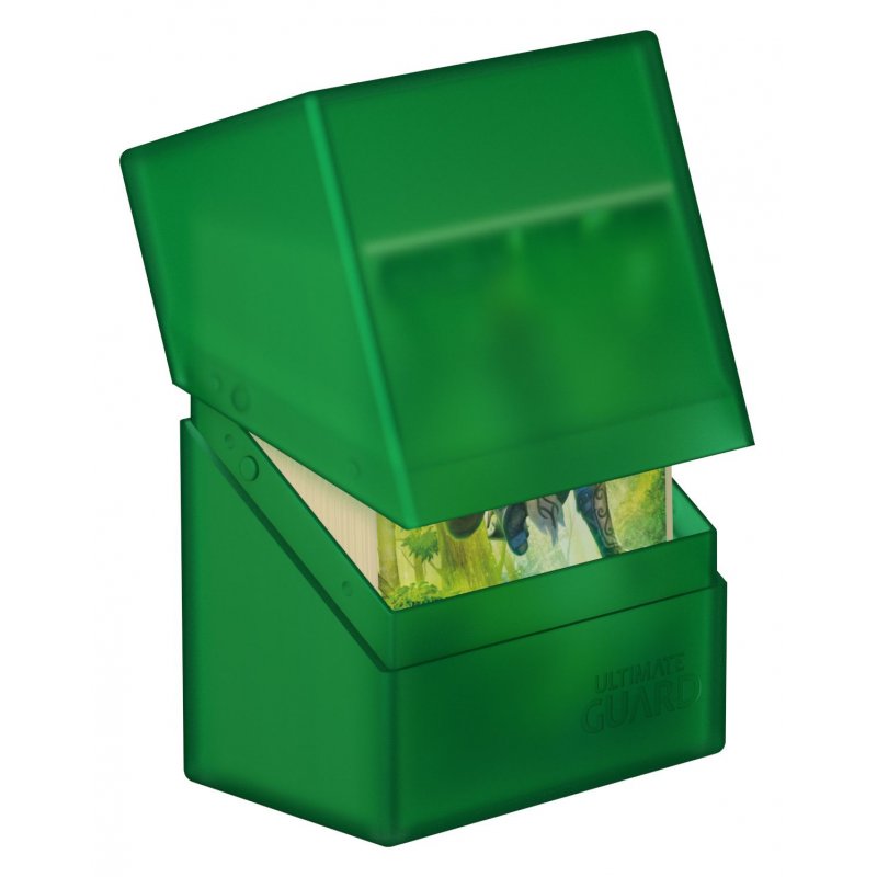 Ultimate Guard Boulder Deck Case 60+ taille standard Emerald
