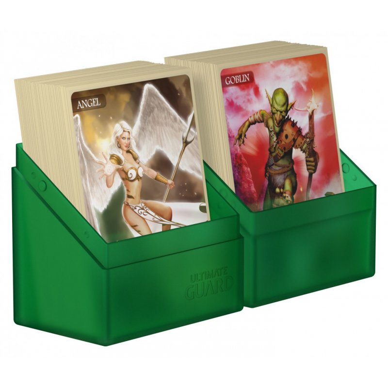 Ultimate Guard Boulder Deck Case 60+ taille standard Emerald