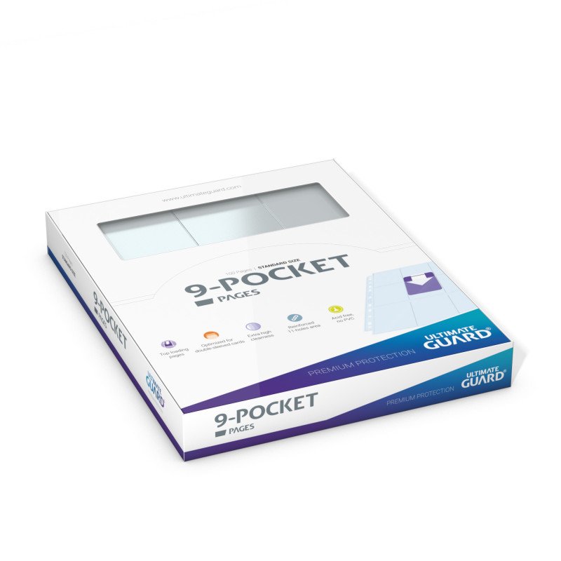 ULTIMATE GUARD 9-Pocket Pages Albume de cartes