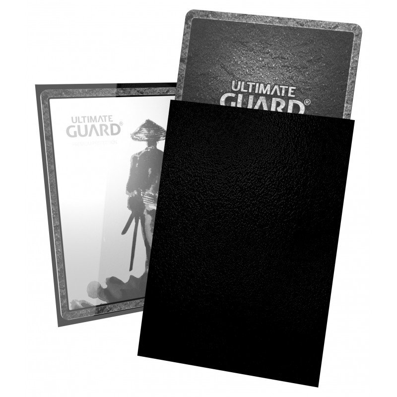 Ultimate Guard 60 pochettes Katana Sleeves format japonais Noir