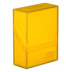 Ultimate Guard Boulder Deck Case 40+ taille standard Amber