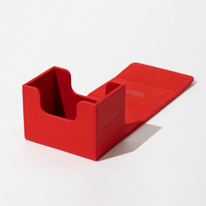 Ultimate Guard Sidewinder 80+ XenoSkin Monocolor Rouge