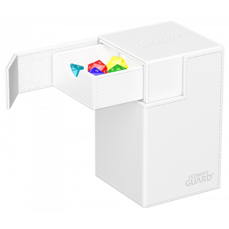 Ultimate Guard Flip`n`Tray 100+ XenoSkin Monocolor Blanc