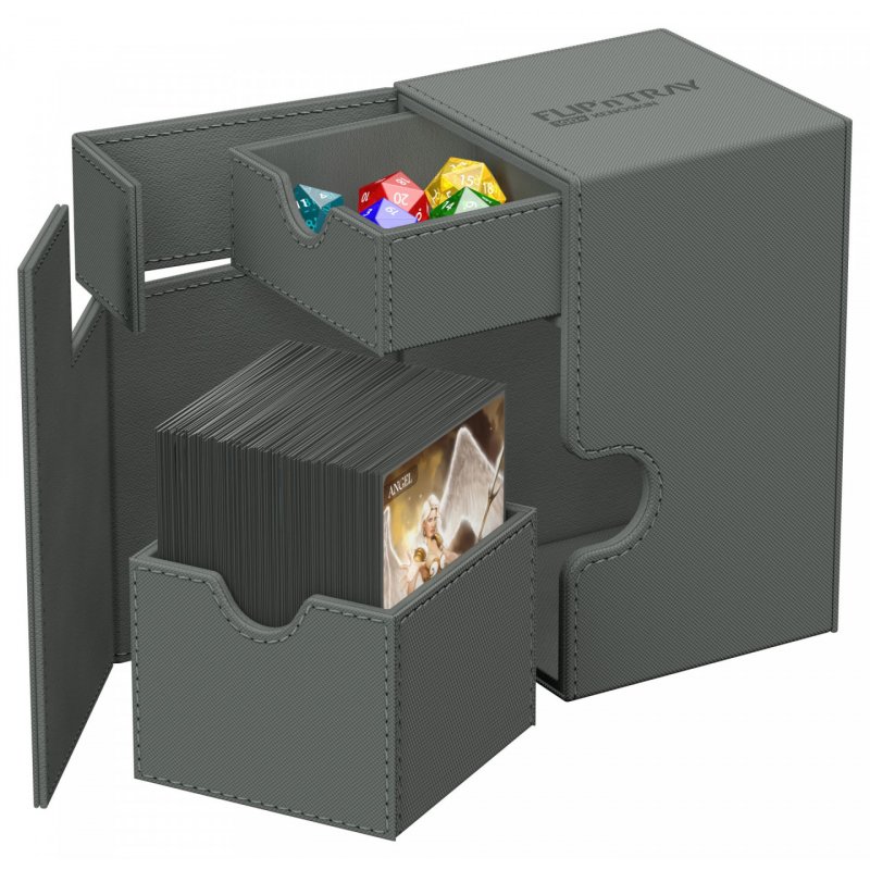 Ultimate Guard Flip`n`Tray 100+ XenoSkin Monocolor Gris