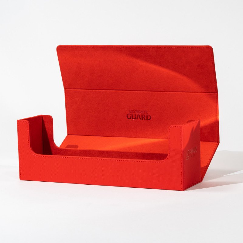 Ultimate Guard Arkhive 400+ XenoSkin Monocolor Rouge