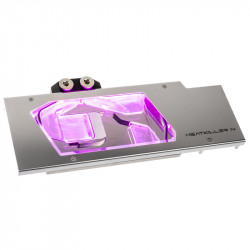 Watercool compatible Heatkiller IV für Radeon RX 5700  XT, RGB -  Acryl + Nickel, silber