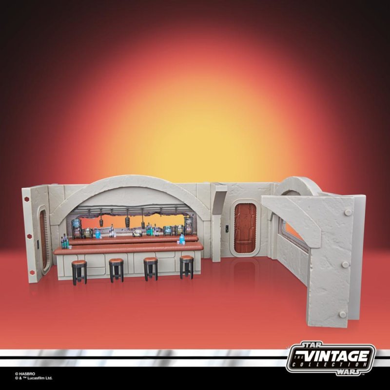 Star Wars The Mandalorian Vintage Collection Nevarro Cantina avec Imperial Death Trooper (Nevarro)