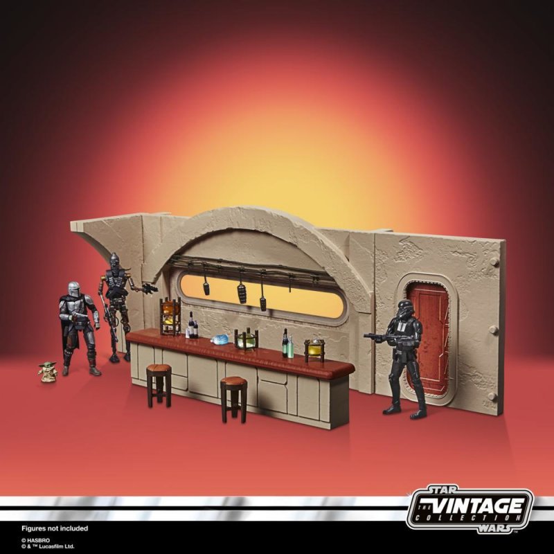 Star Wars The Vintage Collection : The Mandalorian Nevarro Cantina Playset, Imperial Death Trooper (Nevarro)