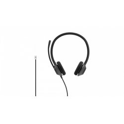 Cisco Headset 322 Wired Dual On-Ear Carbon Black RJ9 Casque Avec fil Arceau Bureau/Centre d'appels Noir