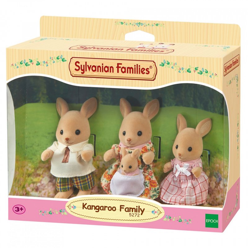 Sylvanian Families Kangaroo Family (EURO version: Short nose)