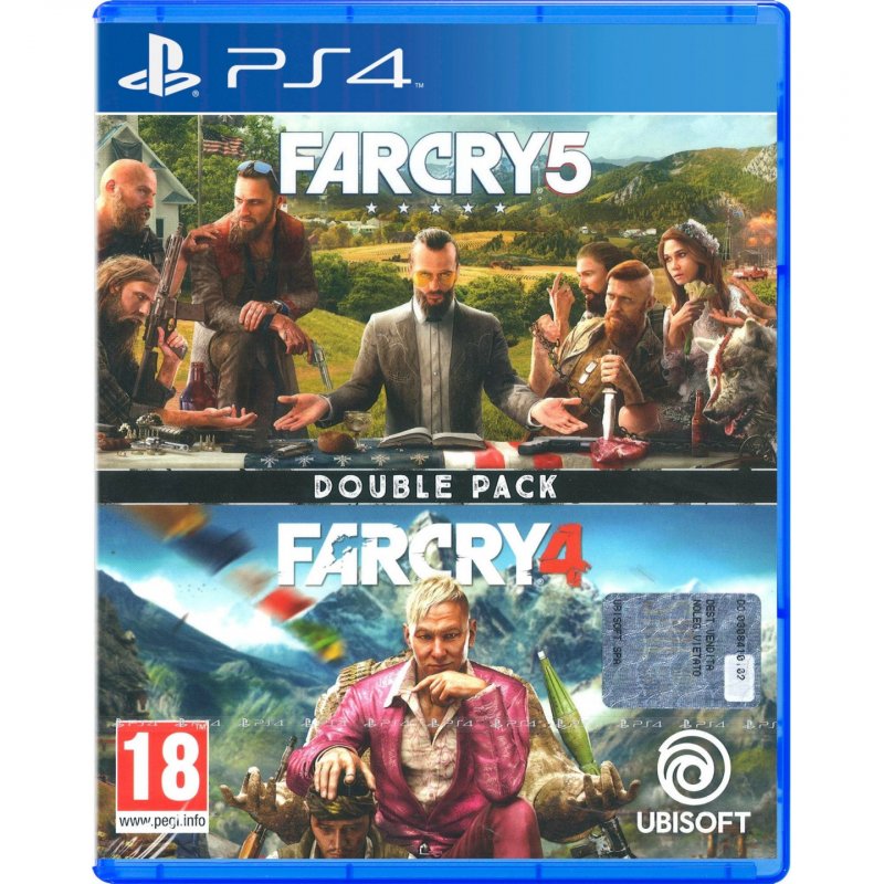 Ubisoft Double Pack: Far Cry 4 + Far Cry 5 English PlayStation 4