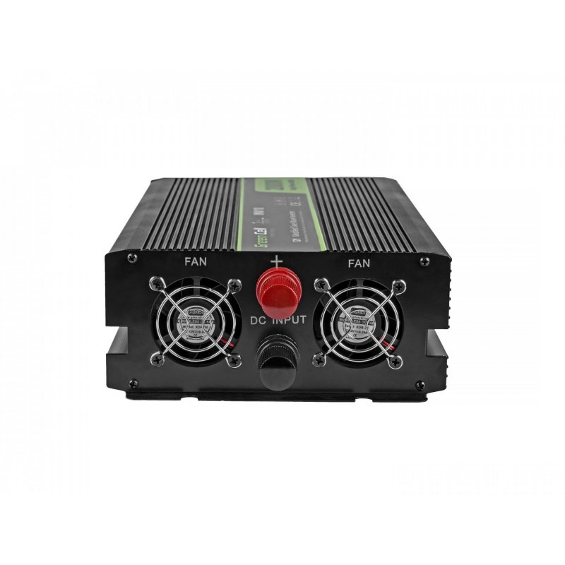 Green Cell Spannungswandler Power Inverter 12V  230V 2000/4000W Black