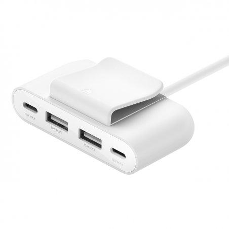4 port USB Extender White4 port USB Power Extender 2xC