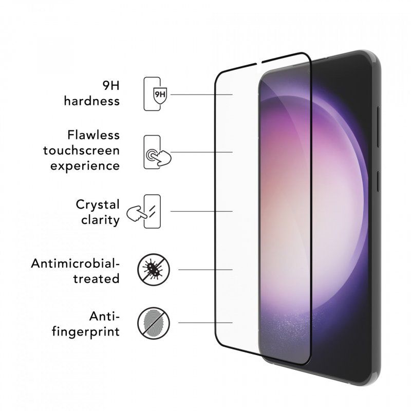 dbramante1928 eco-shield - Galaxy S23 - Black edge