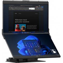 Mobile Pixels Geminos X écran plat de PC 61 cm (24") 2560 x 1440 pixels Quad HD Écran tactile Noir