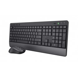 Pack 2en1 (Clavier/Souris) sans fil Trust Trezo (Noir)