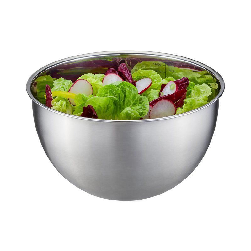 GEFU 89430 Round Bowl 8 L Stainless steel 3 pc(s)