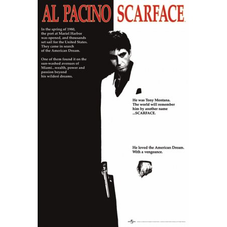 Scarface - Movie Cover Maxi Poster