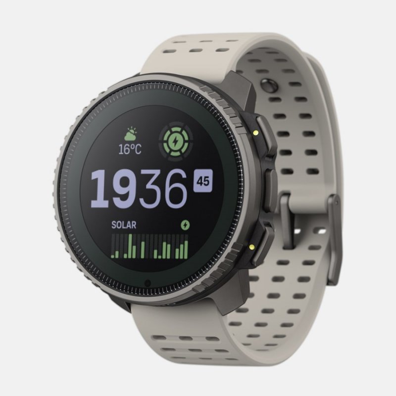 Suunto SS050860000 smartwatche et montre de sport 3,56 cm (1.4") Matricielle 49 mm 280 x 280 pixels Écran tactile Titan