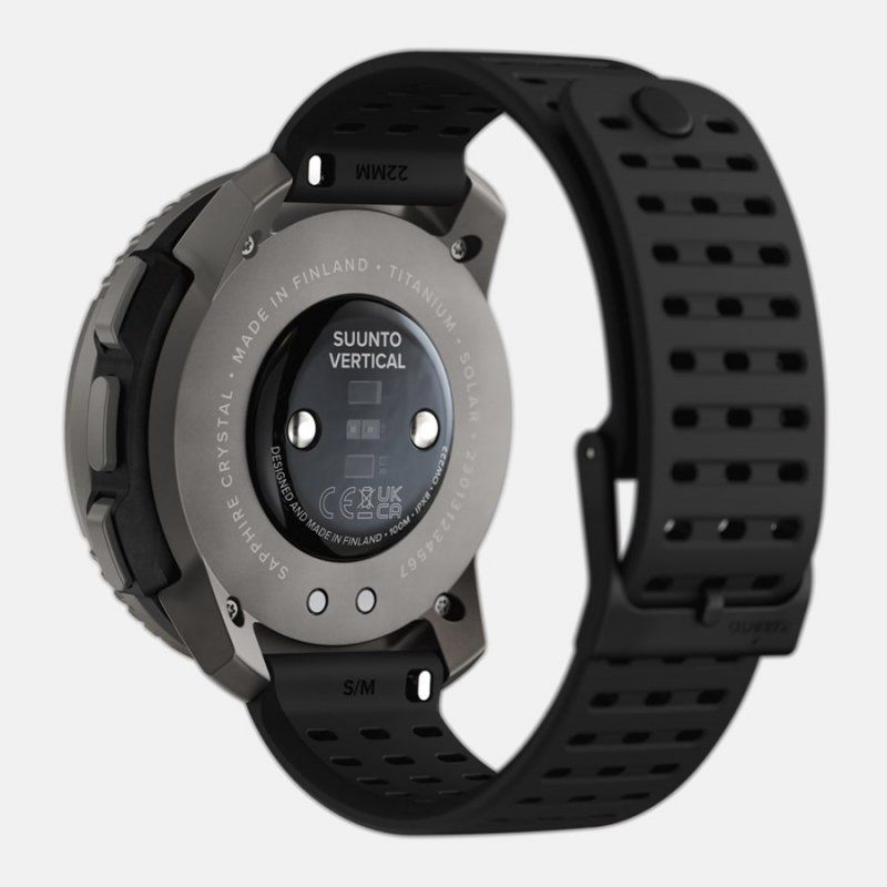 Suunto SS050858000 smartwatche et montre de sport 3,56 cm (1.4") Matricielle 49 mm 280 x 280 pixels Écran tactile Titan