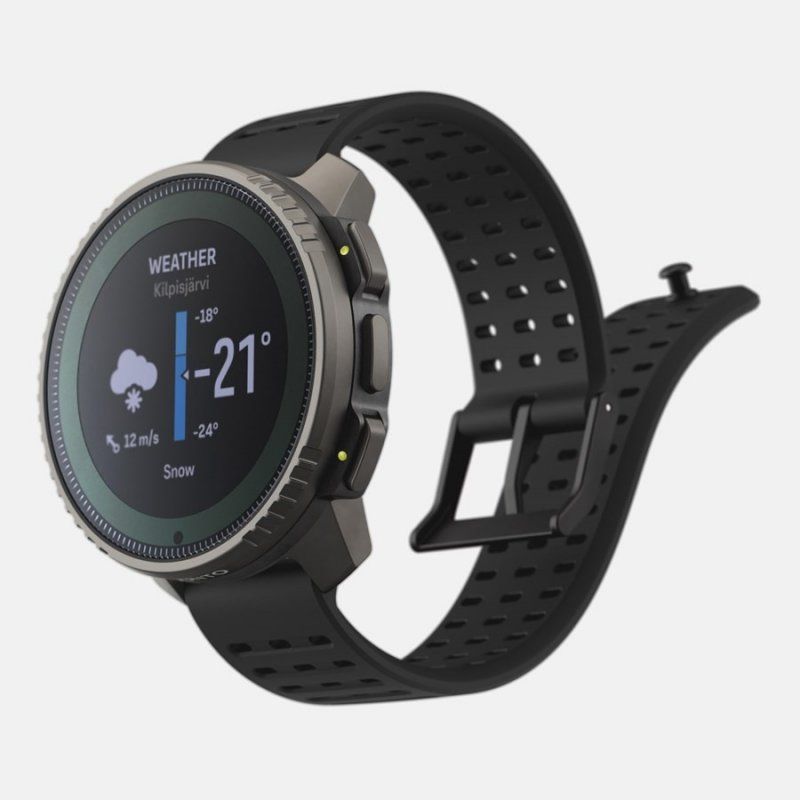 Suunto SS050858000 smartwatche et montre de sport 3,56 cm (1.4") Matricielle 49 mm 280 x 280 pixels Écran tactile Titan