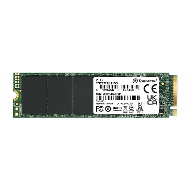250GB M.2 2280 PCIe Gen3x4 NVMe TLC