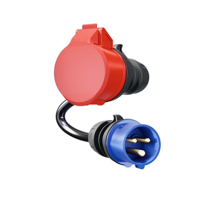 go-e Adapter Gemini flex 11 kW to CEE blue 16 A